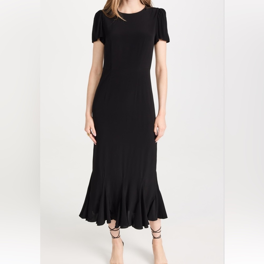 RHODE Lulani Black Dress Size 12 NWT